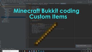 Minecraft bukkit coding 3# - Custom Items!