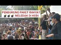 Massa PAKET RAKYAT Meledak Di Kodi #paketrakyat #adilalo #yeretanggu #pilkada2024