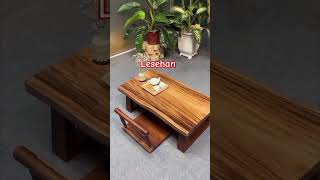 #wood meja lesehan