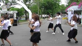 Flash mob Dance by RU.step @ Ramkhamhaeng University 11/06/2012