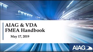 Webinar FMEA AIAG/VDA 2019'05'17