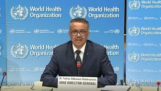 WHO Chief Tedros: the Pandemic Is Far From Over