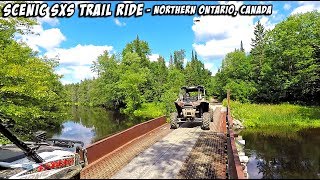 Scenic SXS Trail Ride - Broken Axles + Blown Belts are Part of the Game - #TeamAJP Trail Vlog 003