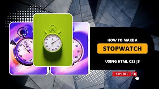 How To Make A Stopwatch Using Html Css Javascript Code Flys Mp3 Mp4
