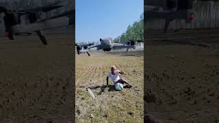 Drone camera se Baba darte hue funny video