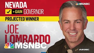 Joe Lombardo Wins Nevada Governor's Race, NBC News Projects