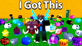 I Rolled 100 Fruits to Get Mammoth in Blox Fruits