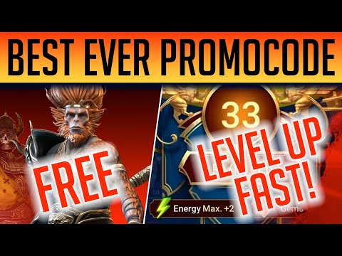 BEST EVER NEW PLAYER PROMO CODE & HOW TO LEVEL REALLY FAST AND EFFICIENTLY Raid: Shadow Legends