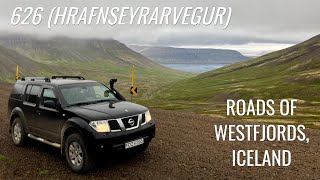 Roads of Westfjords, Iceland: 626, Hrafnseyrarvegur (Hrafnseyrarheiði) (07.07.2021)