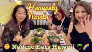 Nadine Eats Hawaii: Noodle specials at Heavenly Island Lifestyle, March 2022