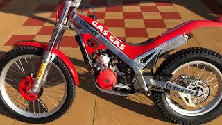 Gas gas 250 jt contact 1995 trials vs montesa Cora 247 1974 trials bikes