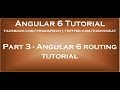 Angular 6 routing tutorial