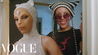 Doja Cat Gets Ready for the Met Gala | Vogue