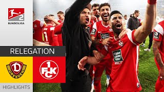 FCK is back in Bundesliga 2 | Dresden -  Kaiserslautern 0-2 | Highlights |  Relegation Play-Offs