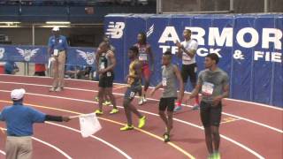 Boys 60m Prelim Heat 4 - New Balance Nationals Indoor 2014