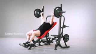 Panatta Sport_FreeWeight_ Olympic Inclined Bench