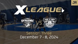 Dynamic Prep vs Locked In Sports Academy | X League Session 3 SENIOR - December 7 2024