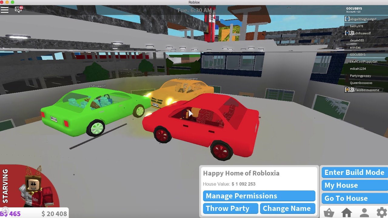 BLOXBURG BUMPER CARS PART 3 - YouTube