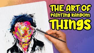 Mastering Face Proportions in Abstract Painting: A Step-by-Step Guide || Sunidhi Rastogi ||