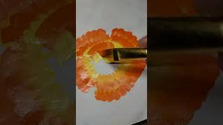 How to draw a rose. Gulab ke phool kee painting. #shorts #viral #satisfying #rose #short #art #gulab