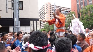 築七渡御　令和元年　築地波除神社　渡御祭