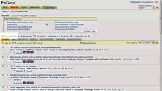Find an Article with ProQuest