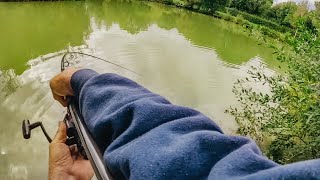 Crazy fishing using left over bait - Waste nothing!