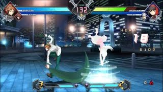 BBTAG demo: Yosuke combo with Linne assist #1