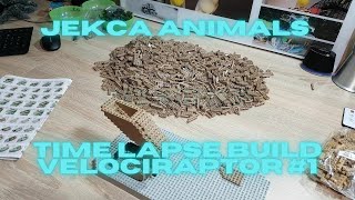 JEKCA Velociraptor Time Lapse Build Part 1