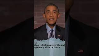 Obama reads mean tweets 😂😂