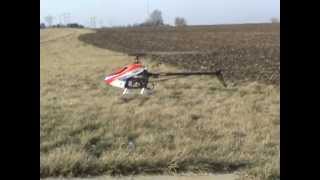 For Model Aviation: JR NEX E6-550 Helicopter Demo Flight #1