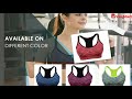 buy best sports bra at cheap price online wirefree adjustable fitness bra for women