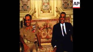 SYND 22-8-70 KING HUSSEIN AND PRESIDENT NASSER MEET