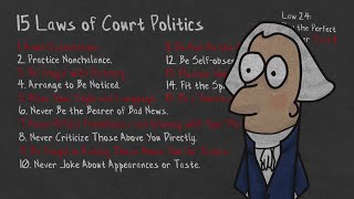 24 Pt. II: 15 LAWS OF COURT POLITICS | The 48 Laws of Power by Robert Greene | Animated Book Summary