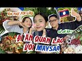 MAYSAA - TikToker người Lào nói tiếng Việt dẫn đi ăn quán Lào: Đồ có dễ ăn? 🇱🇦🫱🫲🇻🇳