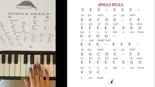 Jingle Bells - piano kids tutorial