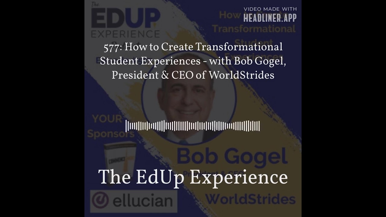 How To Create Transformational Student Experiences