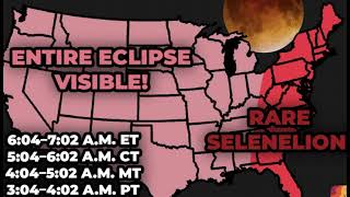 'Blood Moon': Don't Miss Rare 'Selenelion' Eclipse On East Coast of US, Totality Lasts 58 Minutes