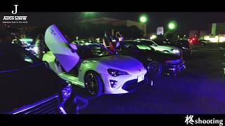 (4K)KNM night car meeting in JAPAN