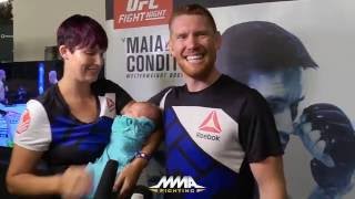 UFC on FOX 21: Sam Alvey's Wife Discusses 'Business' Relationship