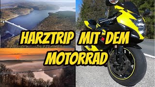 Gsx-R im Harz | Soundröhre Rappbodetalsperre | Titan Hängebrücke