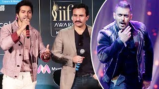 Varun Dhawan And Salman Khan REVEALS On Salman Khan's Grand Performance At IIFA 2017