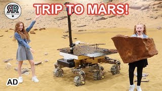 OUR TRIP TO MARS *Exclusive Visit to EXOMARS Rover! | Ruby and Raylee