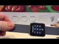 New Navy/ Tahoe Apple Watch Nylon Band Unboxing and Changing Nike+ Band