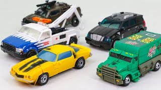 Transformers Movie 1 Bumblebee Longarm Stockade AOE Dispensor Rotf Brawn Vehicle Car Robot Toy