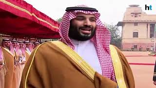 Saudi prince gets ceremonial welcome, hopes for improved ties with India