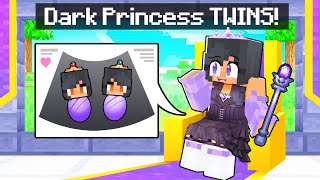 Aphmau PREGNANT with TWIN DARK PRINCESSES in Minecraft!(Ein, Aaron and KC GIRL)