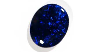 Stunning 5.02ct solid black opal from Lightning Ridge, Australia