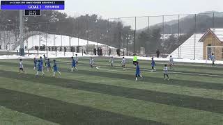 U-14,13 2025 손축구아카데미 동계스토브리그 / P.T UTD vs  손축구아카데미 / 25.01.31 춘천