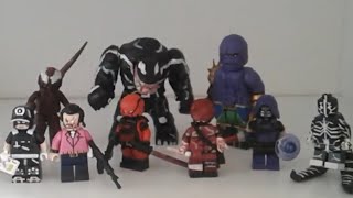 Lego Marvel custom minifigures